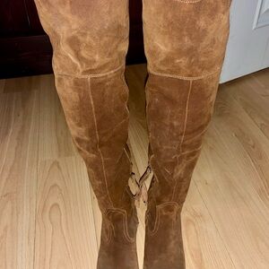 Dolce Vita Silas over the knee brown suede boot size 10